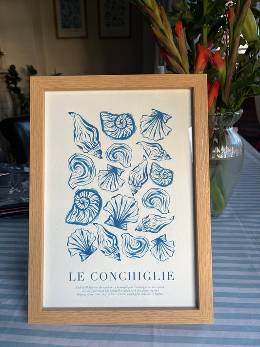 Le Conchiglie Art Print