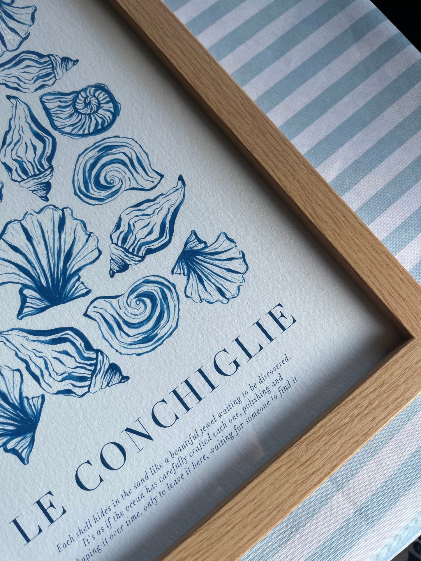 Le Conchiglie Art Print