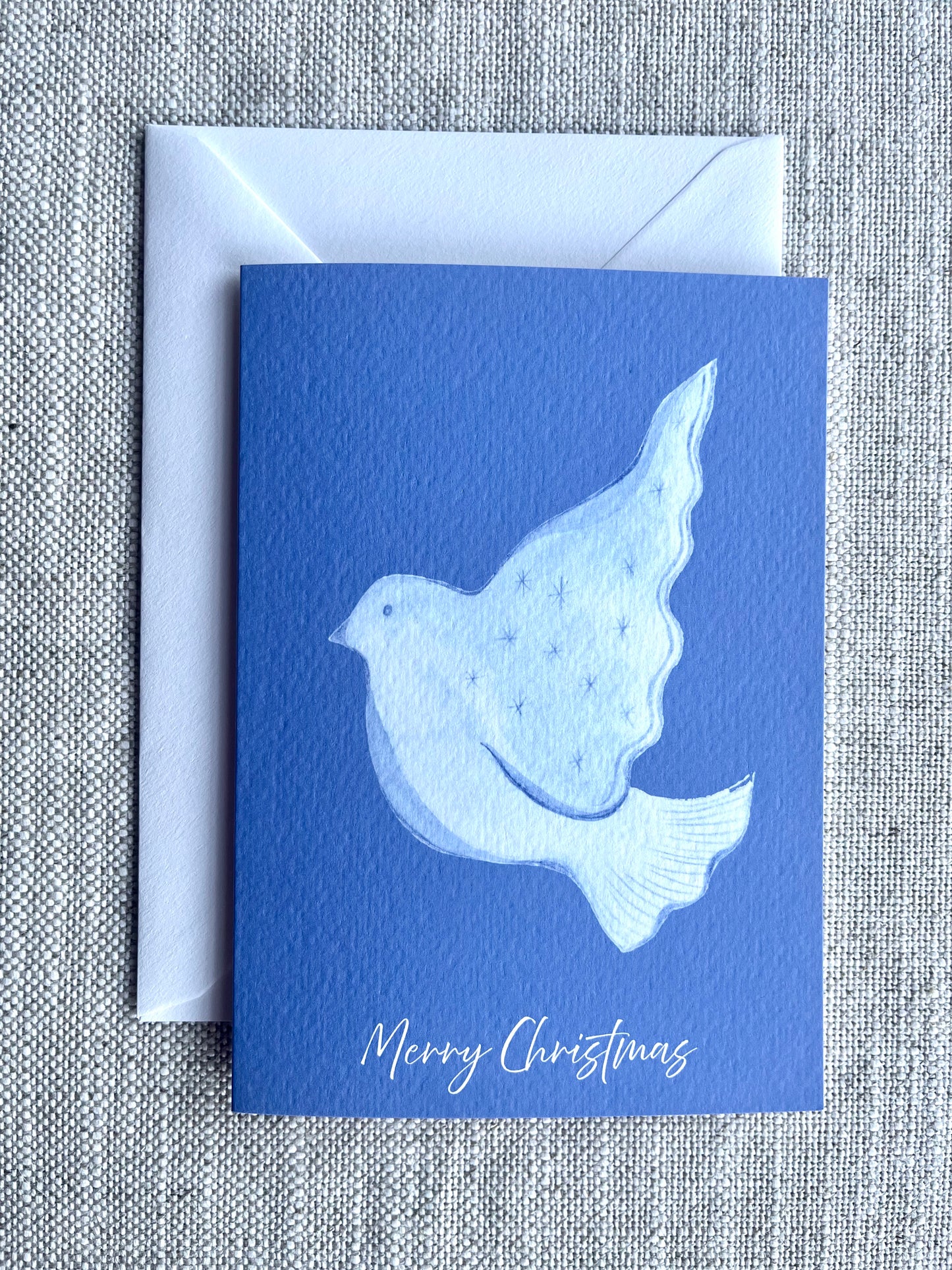 A6 Dove Christmas Card
