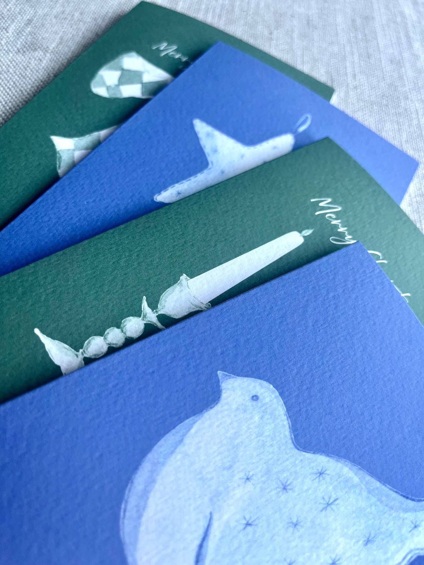 A6 Dove Christmas Card