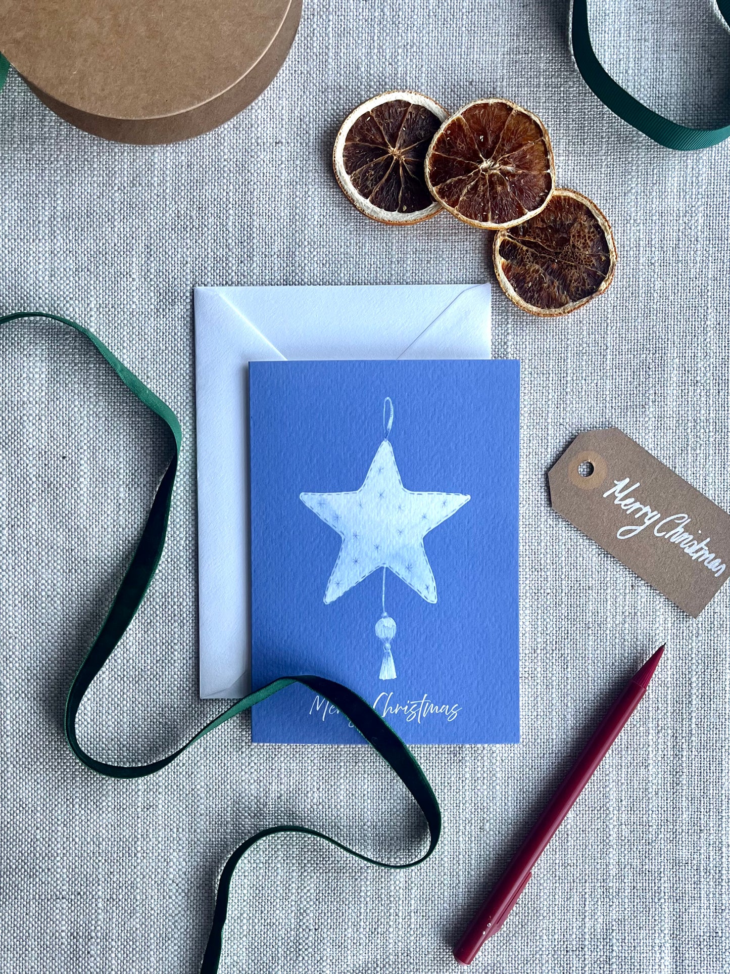 A6 Ornament Christmas Card