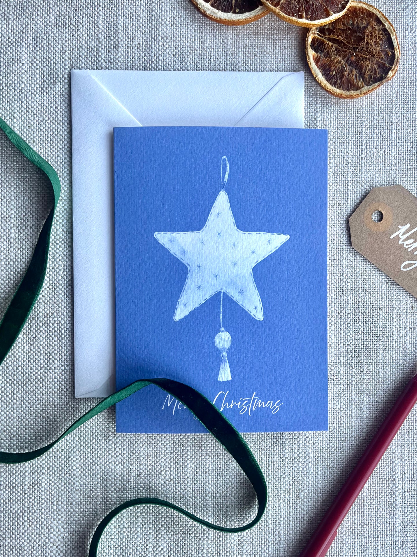 A6 Ornament Christmas Card